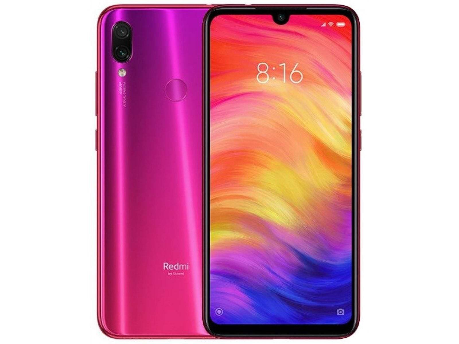 Смартфон Xiaomi Redmi Note 7 Pro 6/128 ГБ CN, Dual nano SIM, туманный красный