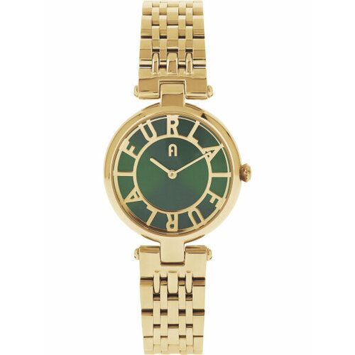 фото Наручные часы furla ladies, зеленый, золотой