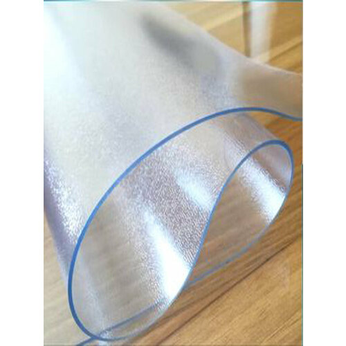 Гибкое стекло рифленое Crystal 60х80 толщина 08 мм 469₽