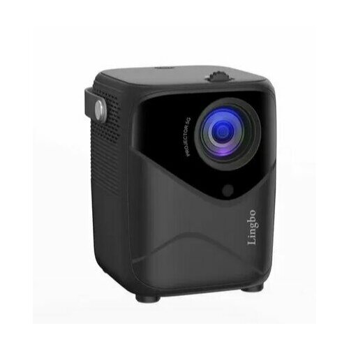 Проектор Lingbo T8 MAX портативный черный 976400₽