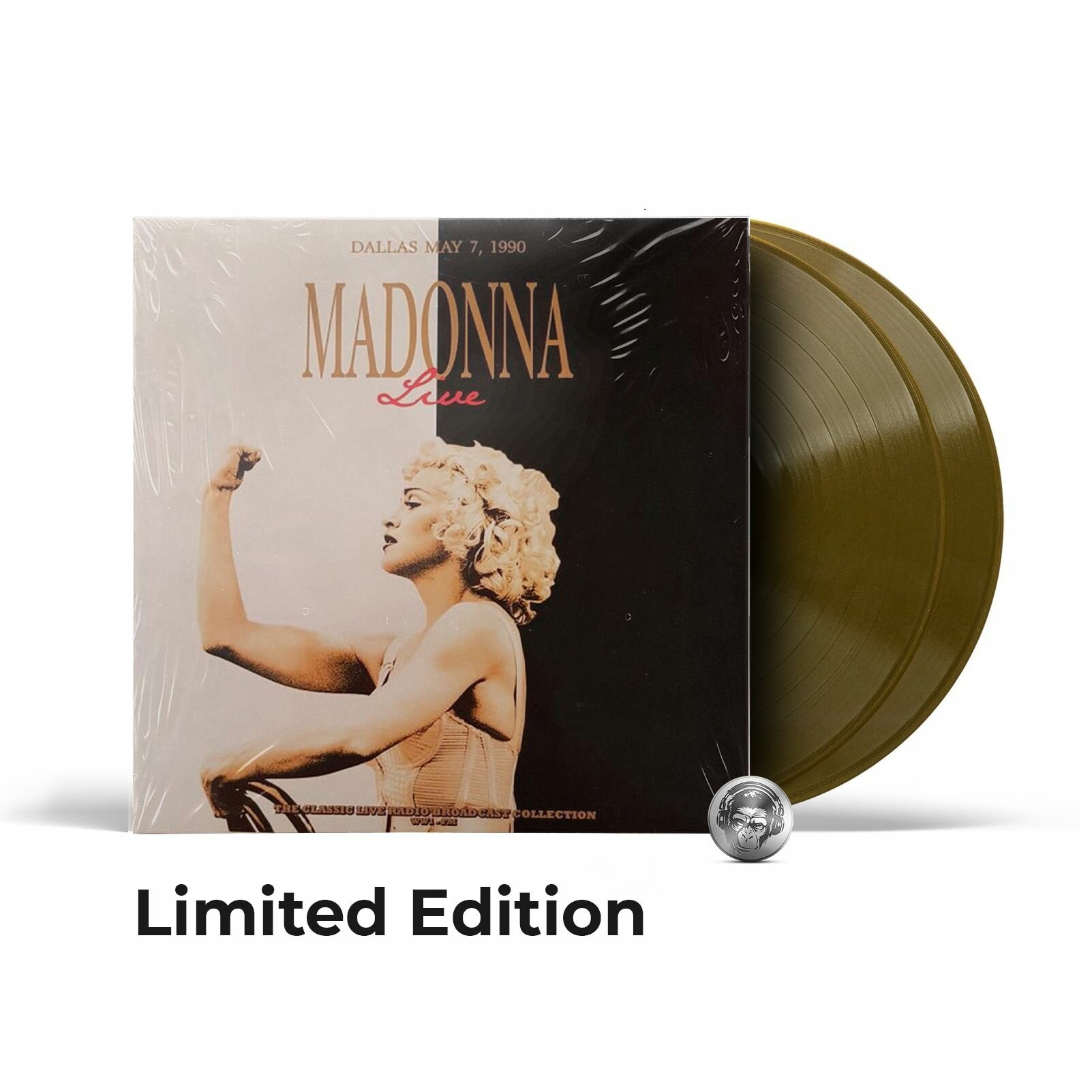 Madonna - Live In Dallas, 1990 (Marble) (2LP), 2022, Limited Edition, Виниловая пластинка