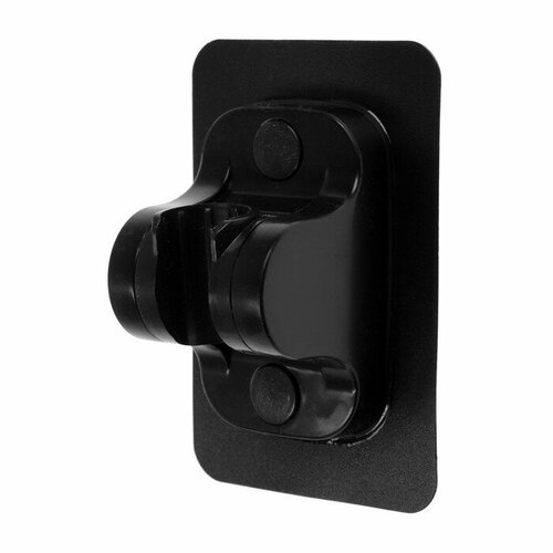 Держатель для душевой лейки Z121 самоклеющейся регулируемый черный 450₽