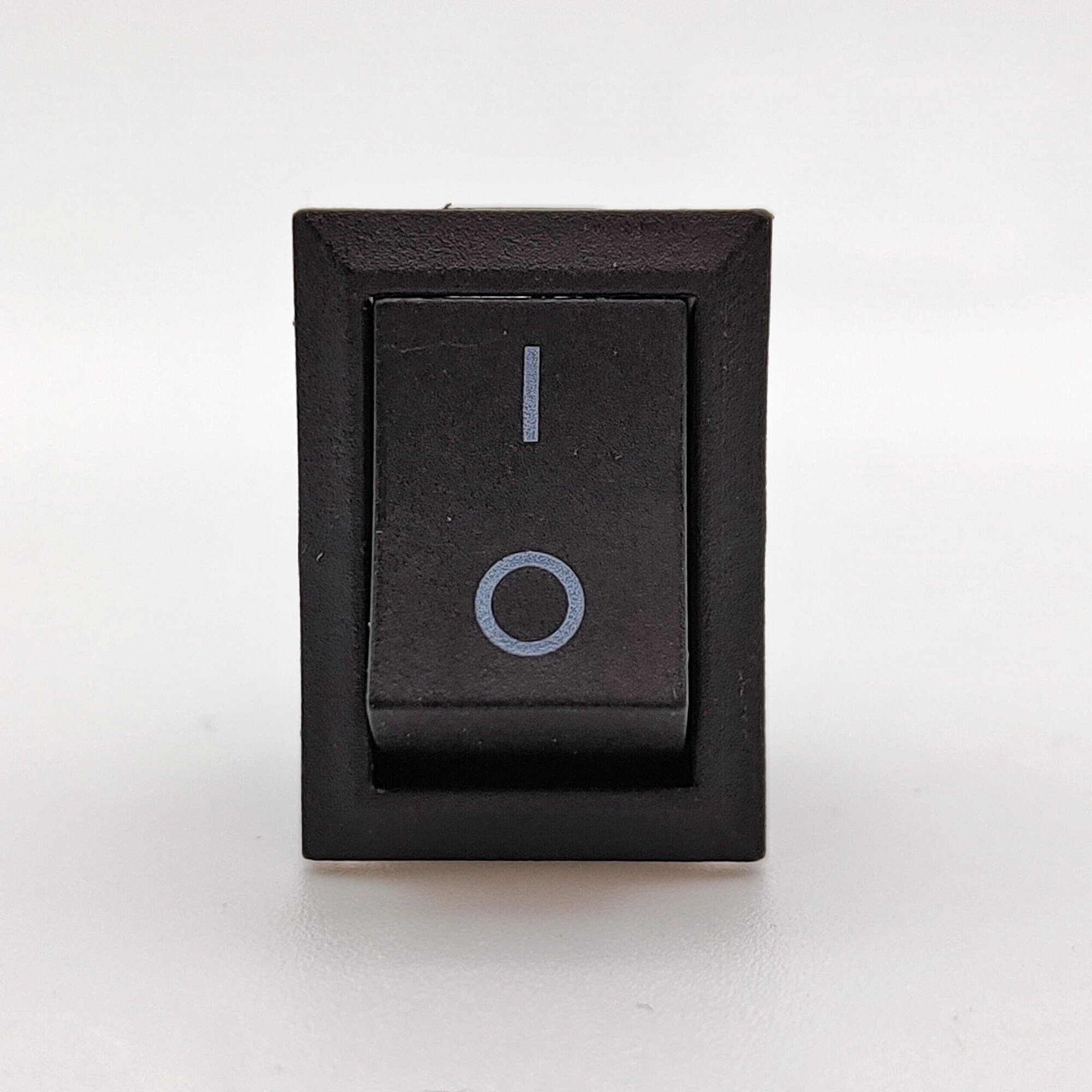 Выключатель клавишный (2 шт) 36-2110 черный Mini 250V 6А (2с) ON-OFF, REXANT