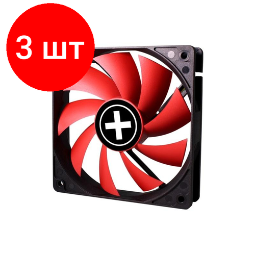 Комплект 3 штук, Вентилятор XILENCE Performance C case fan, XPF120. R,120mm, 3PIN+4PIN(XF039)