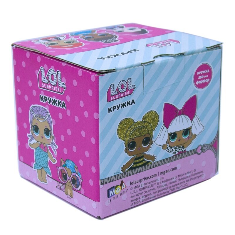 Кружка ND Play L.O.L. Surprise в подарочной упаковке, 250мл - фото №3