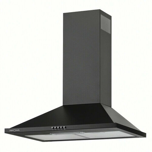 Каминная вытяжка Krona Bella 600 black push button 1459000₽