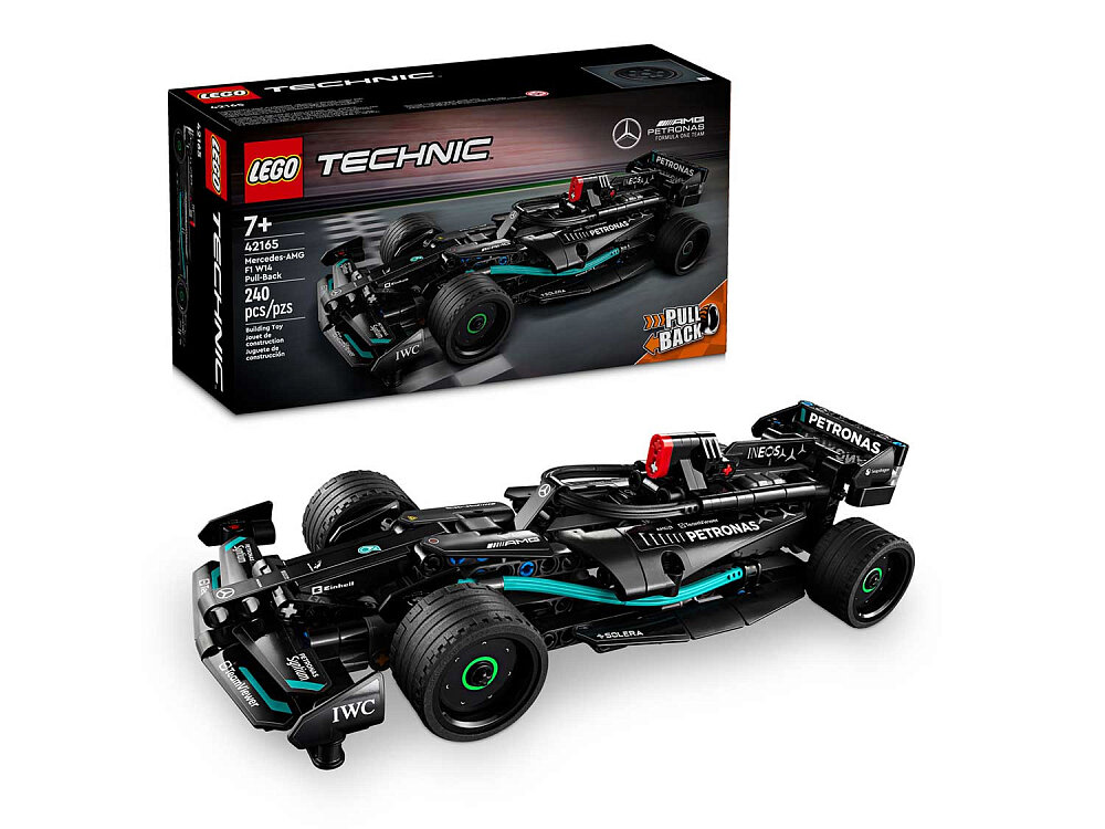 Конструктор LEGO Technic 42165 Конструктор Гоночная машина Mercedes-AMG F1 W14 E Performance Pull-Back — фото 1