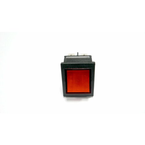 Кнопка-переключатель K&K (тумблер) KCD2 4-Pin, 250В (Черный) red light illuminated 6 pin dual spst on off boat rocker switch ac 15a 250v 20a 125v