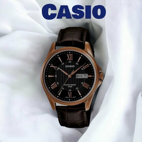 Наручные часы CASIO, коричневый