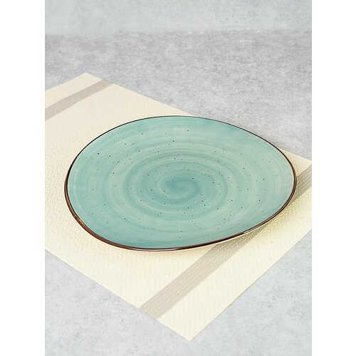 Набор тарелок DH Глазурь обеденная 26 см зеленый