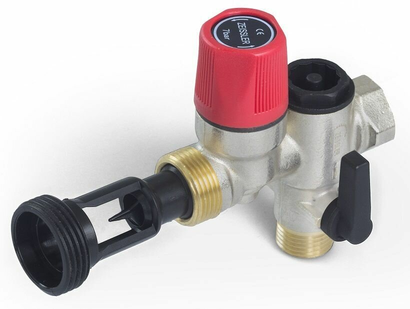 фото Предохранительный клапан для водонагревателя TIM JH2012-7 (7 бар)