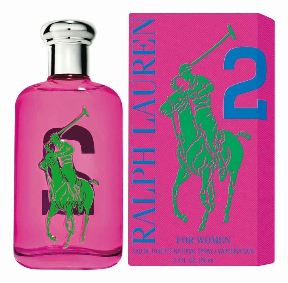 Ralph Lauren, Big Pony 2 For Women, 100 мл, туалетная вода женская