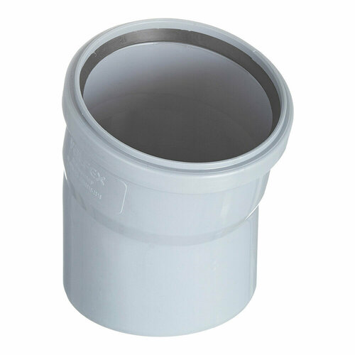 Отвод Valfex (20112110) d110 мм 15° пластиковый для внутренней канализации отвод pro aqua comfort d110 мм 15° пластиковый для внутренней канализации