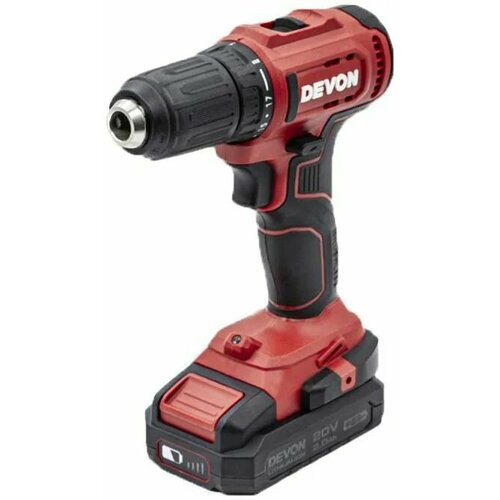 Аккумуляторная дрель-шуруповерт DEVON 5298-Li-20TS-k1 20V 30991₽