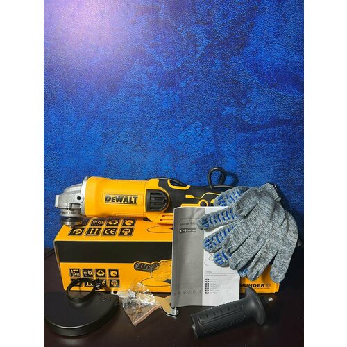 Шлифовальная машина УШМ 1400Вт 125мм с регулировкой оборотов 6900₽