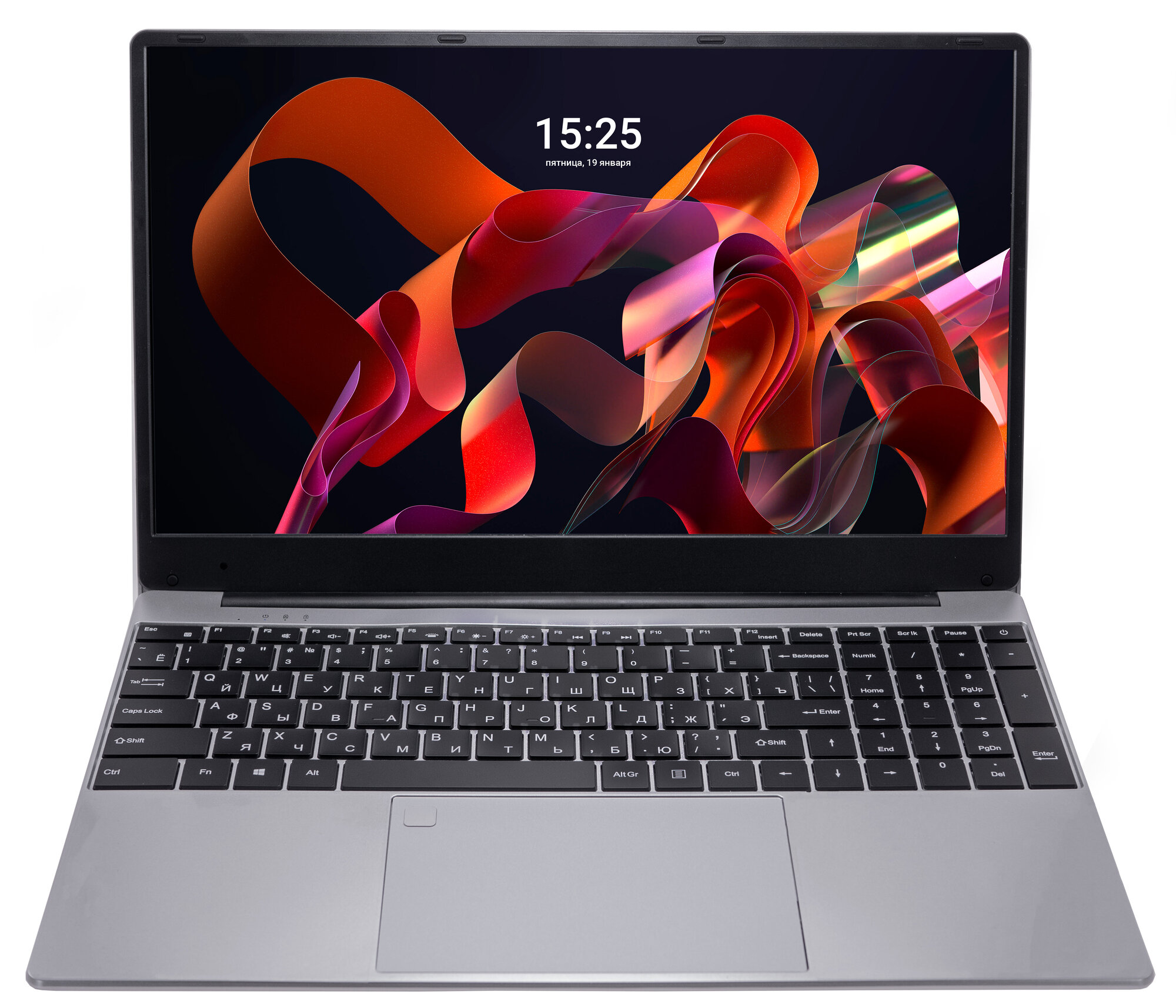 Ноутбук 15.6" Notebook Intel N5095 RAM 16GB SSD 512GB WiFi BT (NB1565MS) Metal Silver