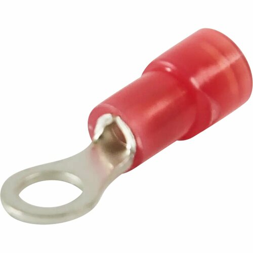 Наконечник кольцевой изолированный НКИ 15-4 мм цвет красный 10 шт 254₽