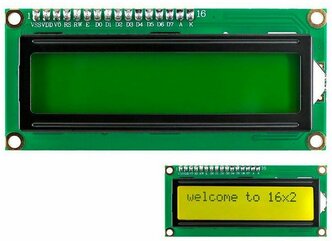 Дисплей LCD1602 с конвертером в IIC/I2C