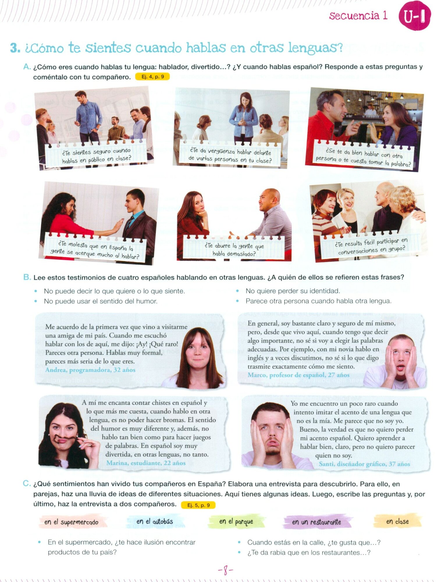 Experiencias: Libro del alumno 9 (В1) + audio descargable - фото №3