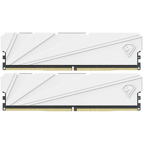 Оперативная память 16Gb DDR4 3200MHz Netac Shadow S White 2x8Gb KIT NTSSD4P32DP-16W 367000₽