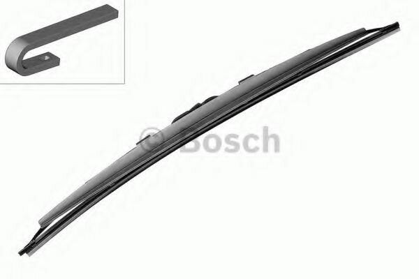 Щетка стеклоочистителя каркасная 600мм Bosch 3 397 004 592
