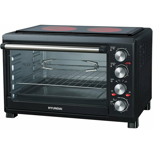 Мини-печь Hyundai MIO-HY086 38 л 1600 Вт конвекция черный 13290₽