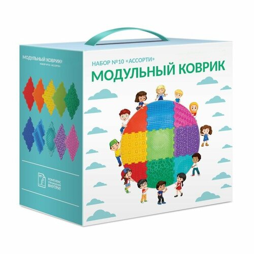 Коврик-пазл детский Набор 10 Ассорти от BashMarket 3999₽