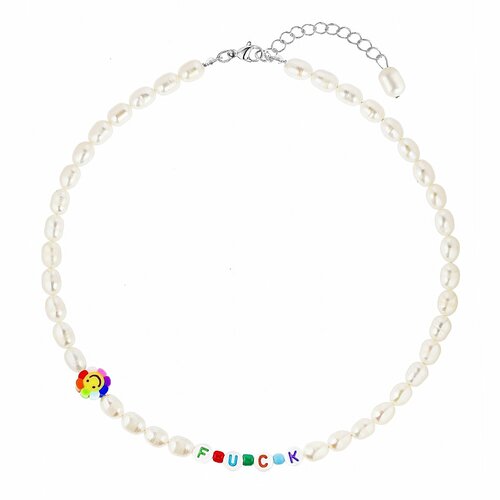 Колье ALLUMER жемчуг пресноводный длина 36 см цветной 2500₽