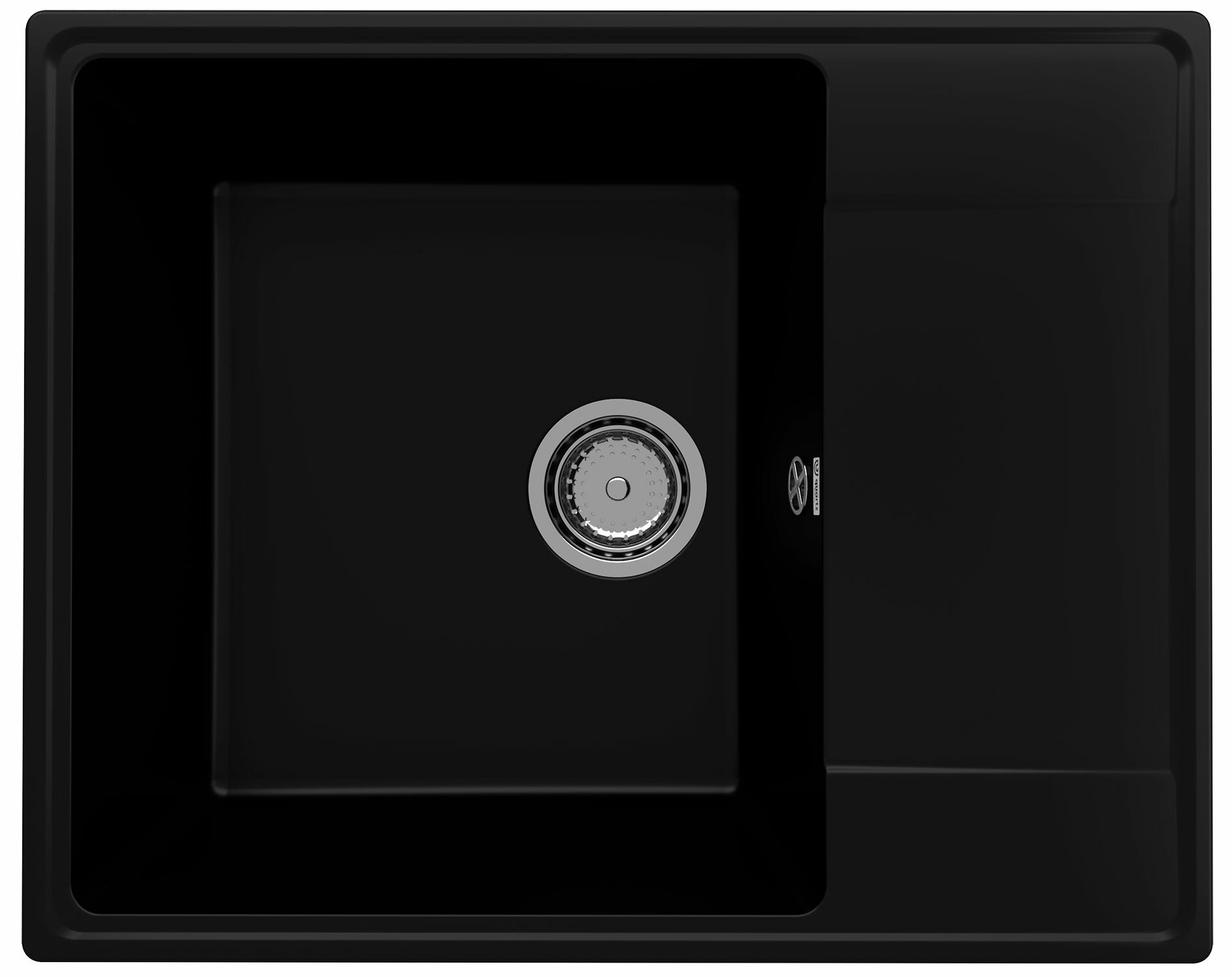 Мойка ULGRAN Quartz уголь (Prima 605-07)