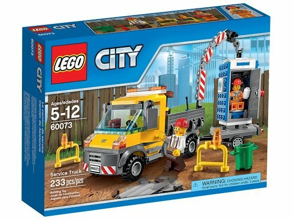 Конструктор LEGO City 60073 Service Truck (Машина техобслуживания)