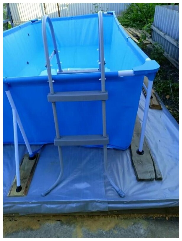 Лестница д/бассейна 84см — фото 1