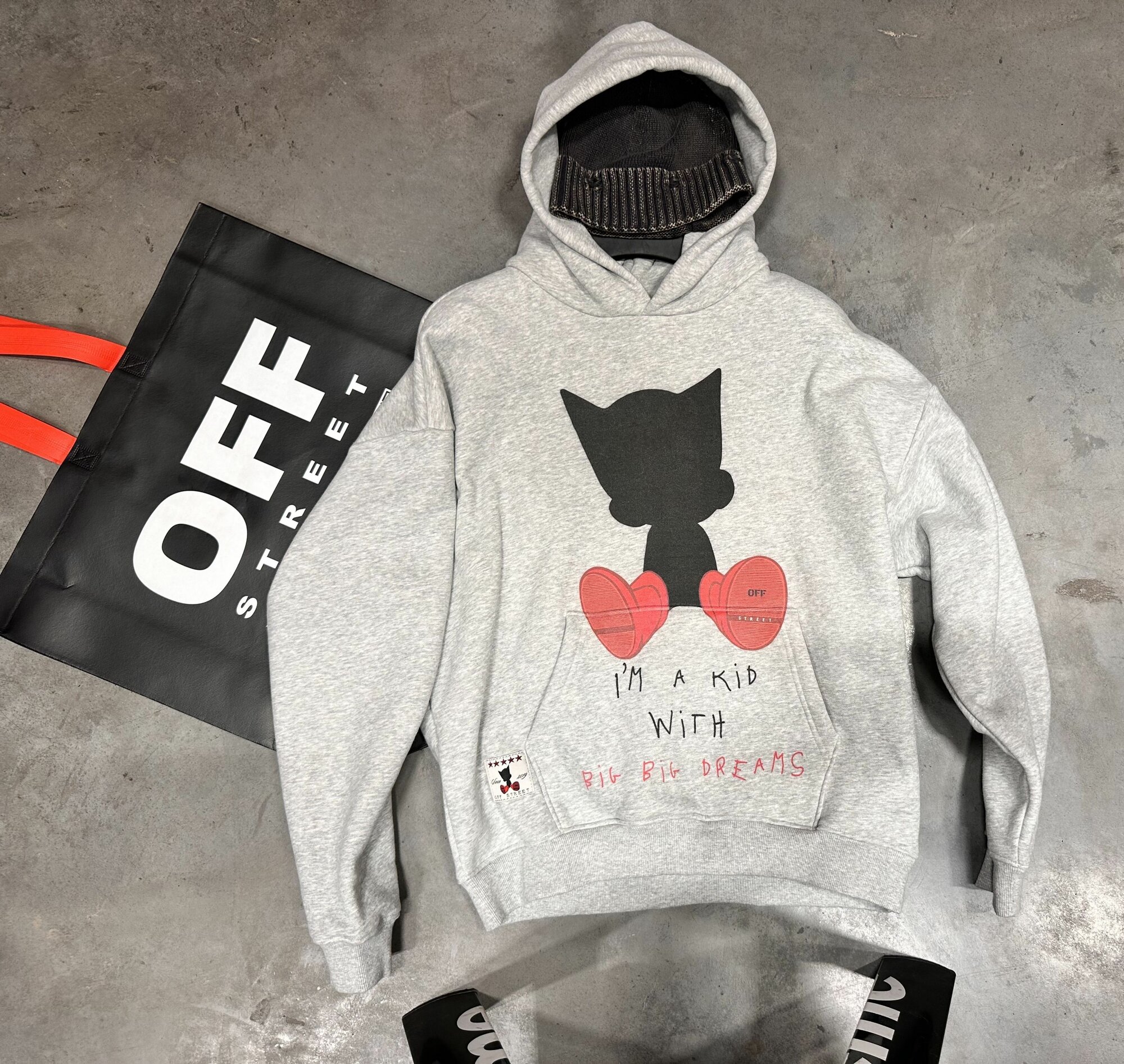 Худи OFF STREET, 2 шт., размер L