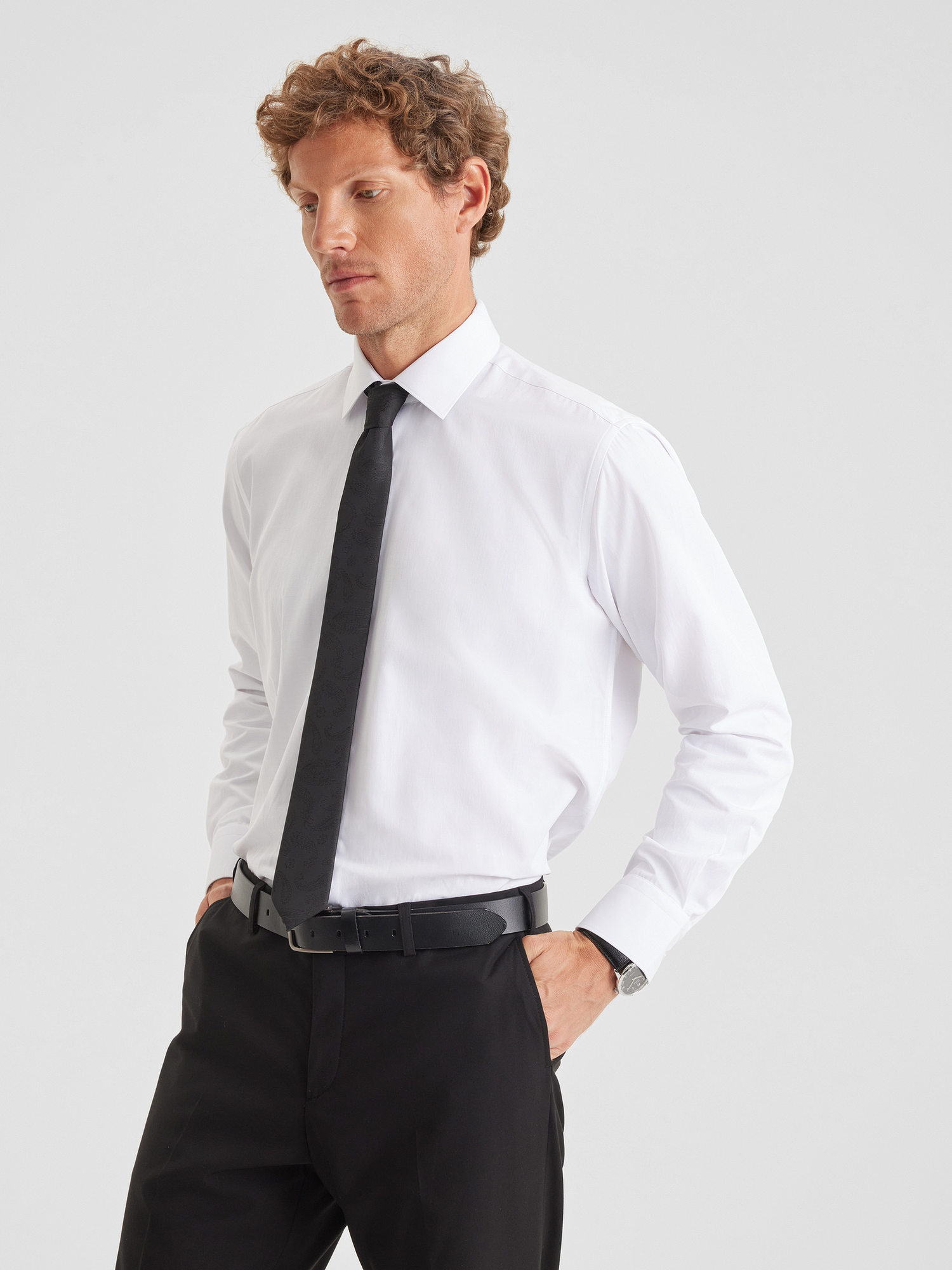 Рубашка SINAR классическая, размер XL/52, белый