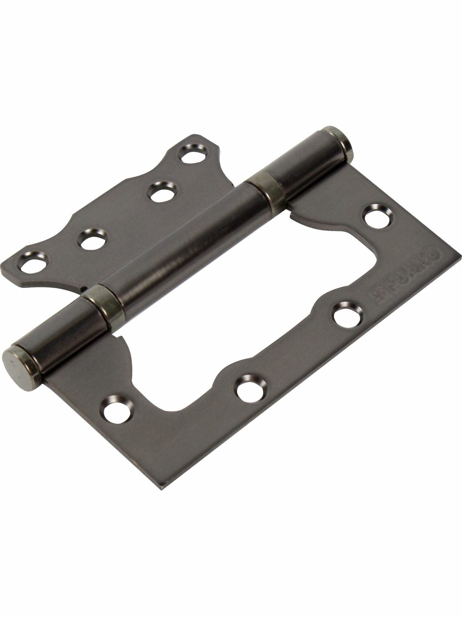 Петля без врезки N100500/2BB-GR/BL 100x75x2.5 мм сталь цвет графит