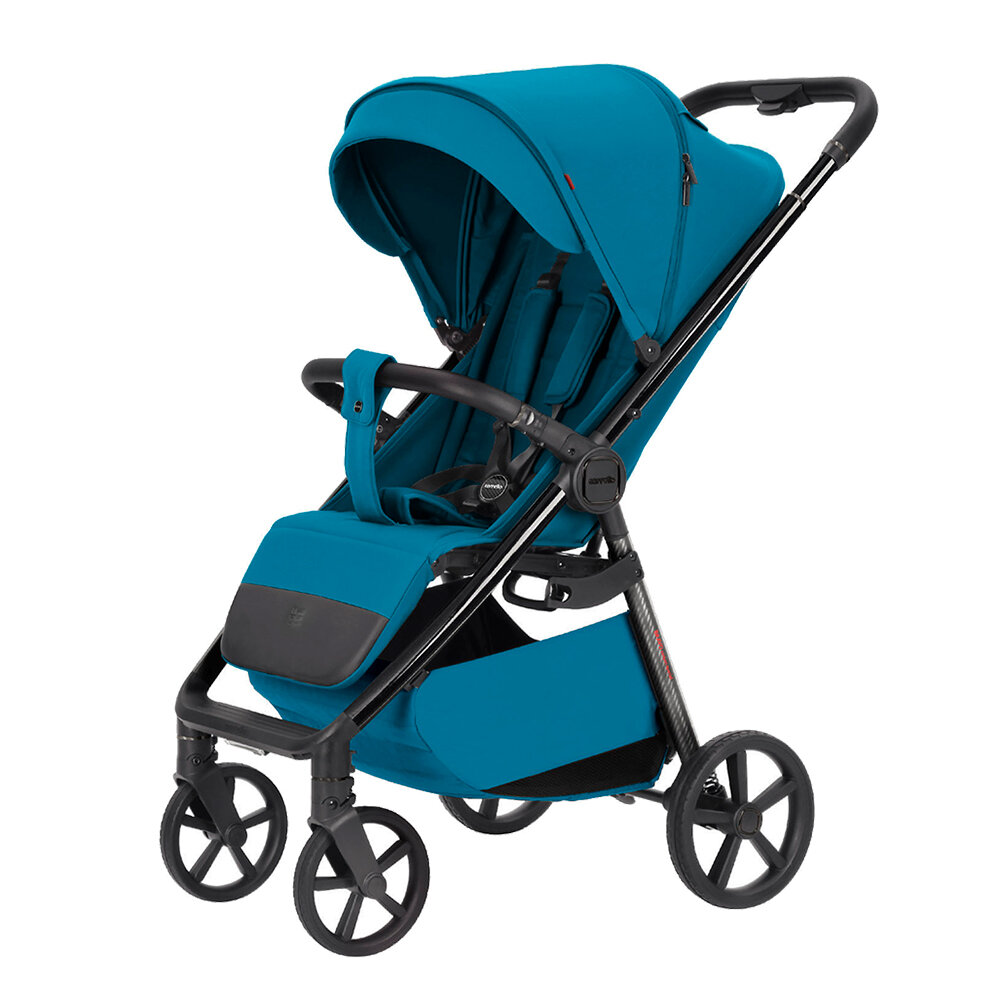 Прогулочная коляска Carrello Bravo Carbon, цвет Azure Blue (Голубой), артикул производителя CRL-5530