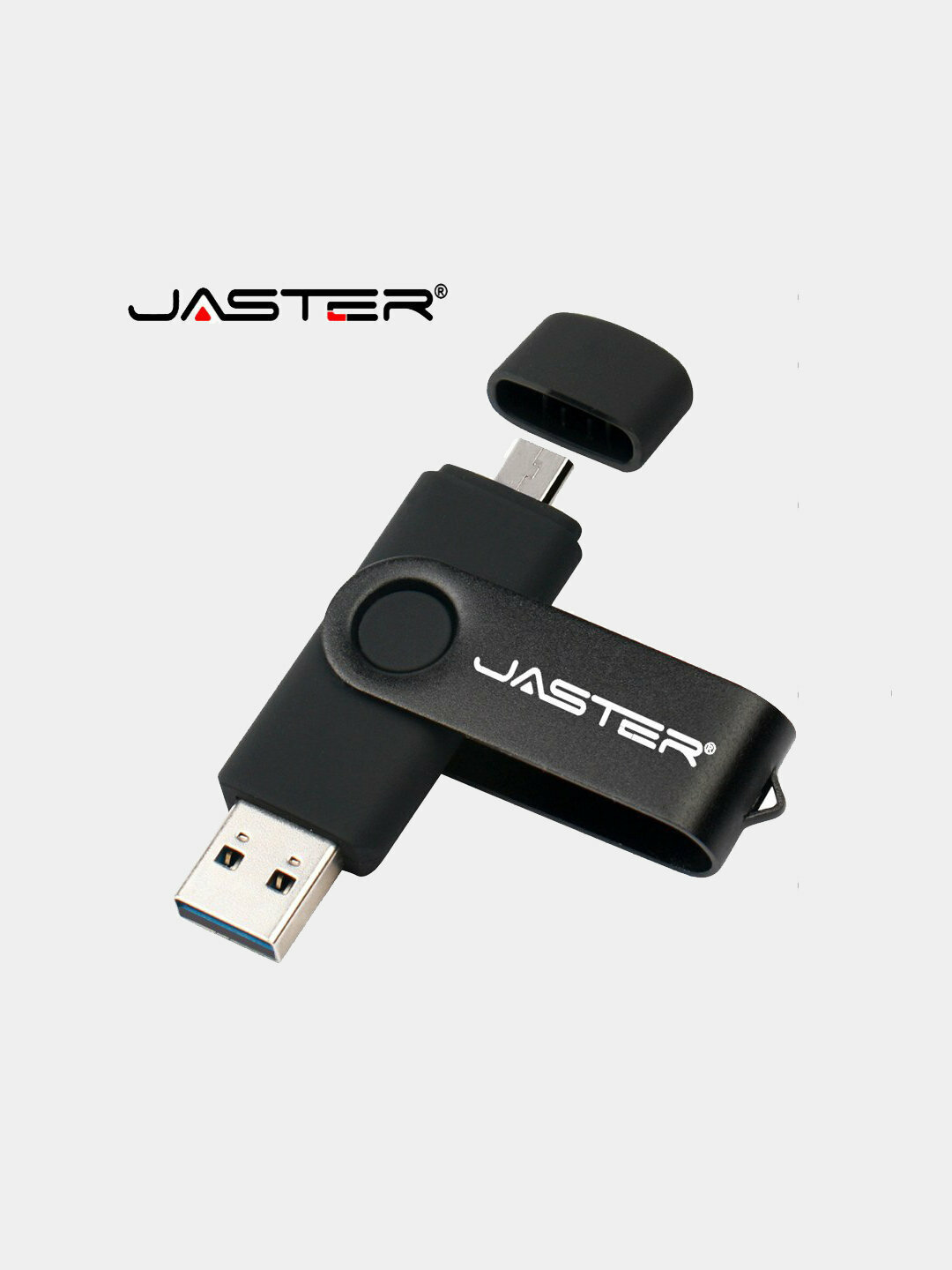 Флешка накопитель USB Flash Jaster 2в1 32Gb USB+ type С для комьютеров и телефонов
