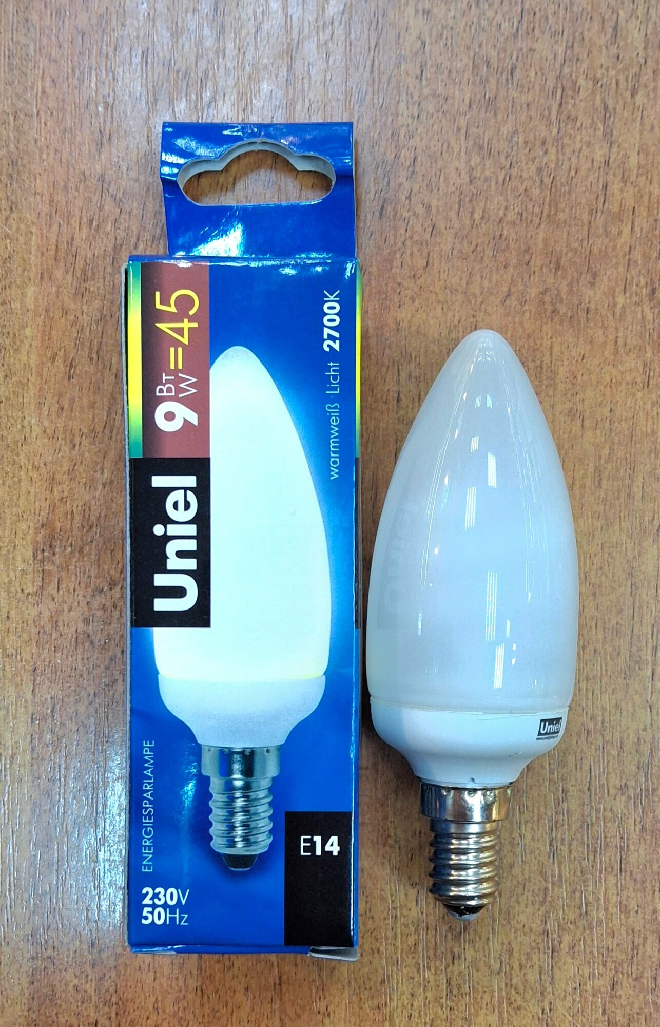 Энергосберегающая люминесцентная лампа Uniel 