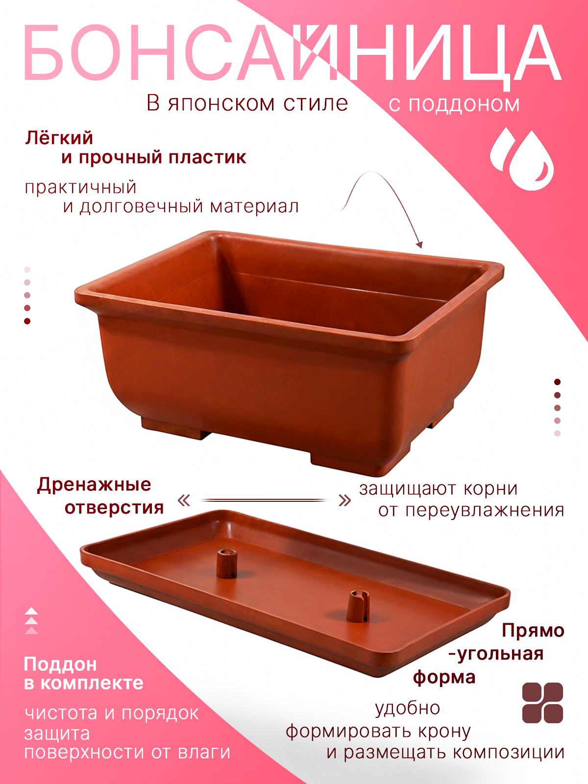 Набор для выращивания растений Бонсай Сакура — фото 1