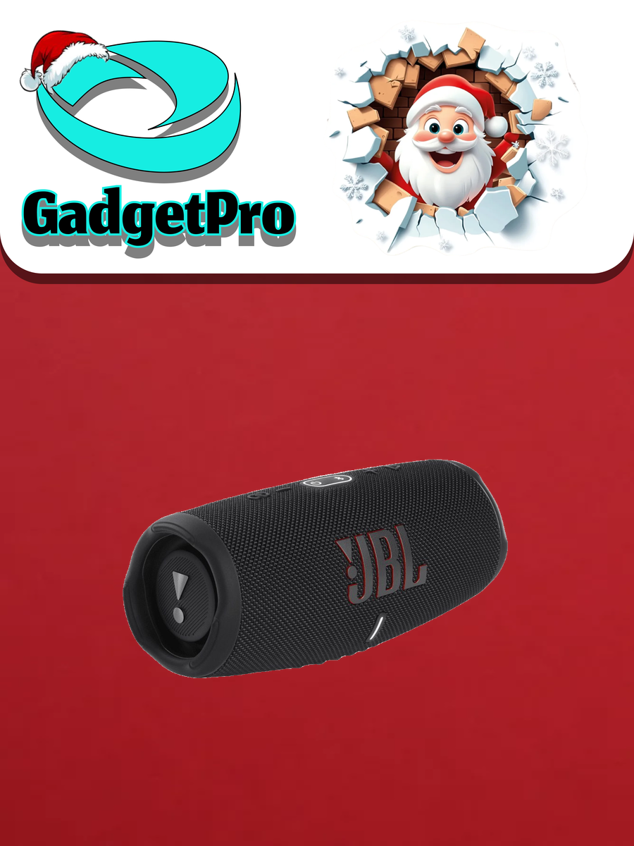 Оригинальная портативная колонка JBL Charge 5 Wi-Fi: беспроводная, водонепроницаемая, современный дизайн.