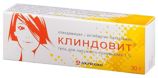 Изображение Клиндовит гель д/нар. прим., 1%, 30 г