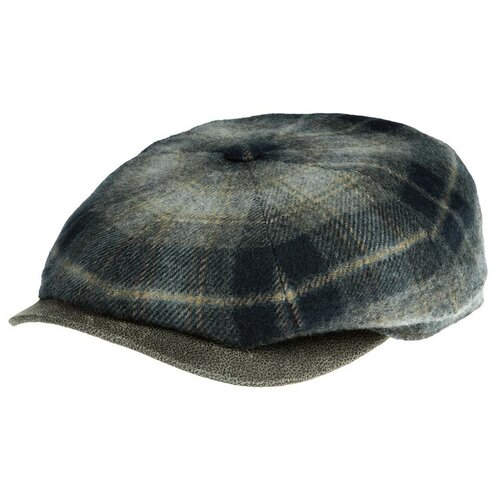 фото Кепка восьмиклинка stetson 6840327 hatteras lambswool check