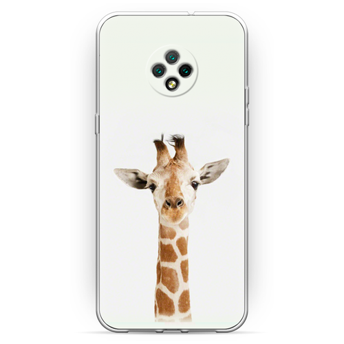 фото Силиконовый чехол любопытный жираф на doogee x95 / дуги x95 case place