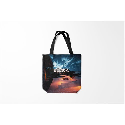 фото Сумка-шоппер / 40х40 см / геймерам / roblox burnettie