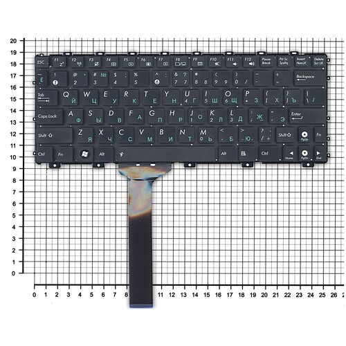 Клавиатура для ноутбука Asus Eee Pc 1011 (KBAS_Eee_1015) клавиатура для ноутбука asus eee pc 1011 русская коричневая