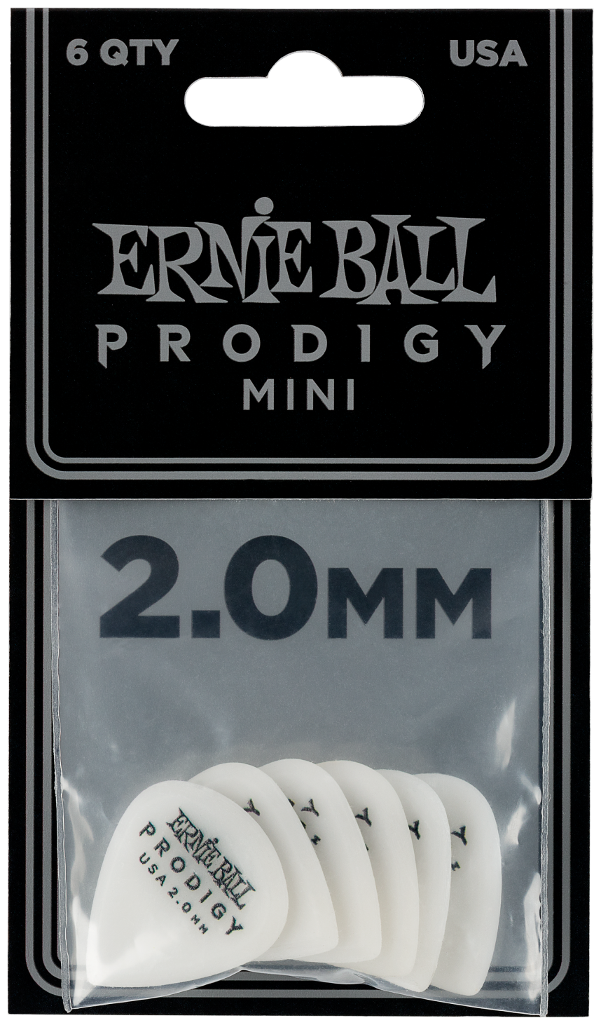 ERNIE BALL 9203 Prodigy White Набор медиаторов