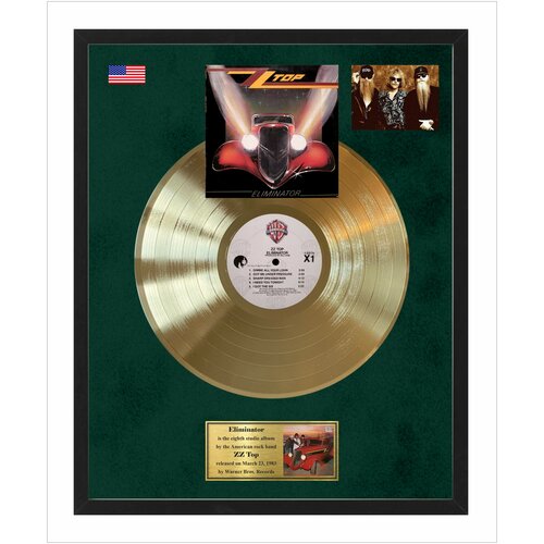 ZZ Top - Eliminator zz top zz top eliminator limited colour gold