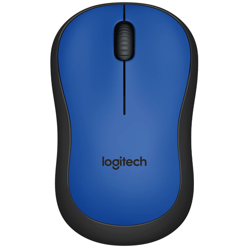 Беспроводная мышь Logitech M220 Silent, синий мышь беспроводная logitech m220 silent red