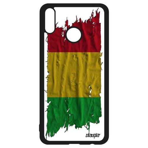 фото Ударопрочный чехол на телефон // honor 8x // "флаг мали на ткани" стиль дизайн, utaupia, белый