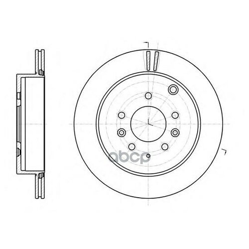 Тормозной диск Roadhouse 6123710