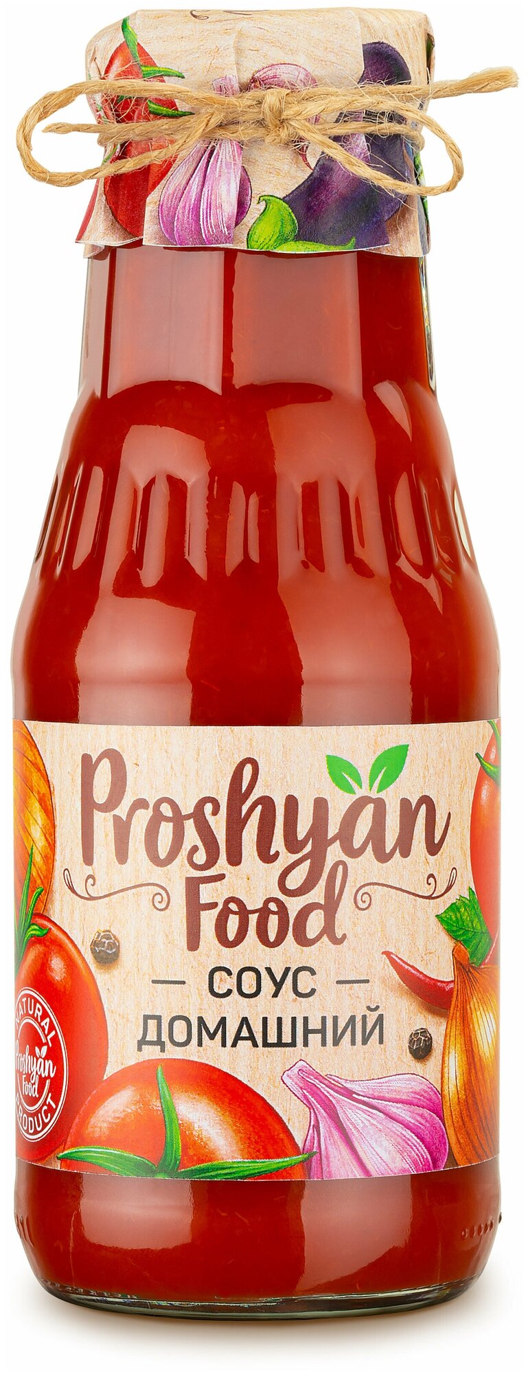 Соус домашний PROSHYAN FOOD стеклянная банка 350г